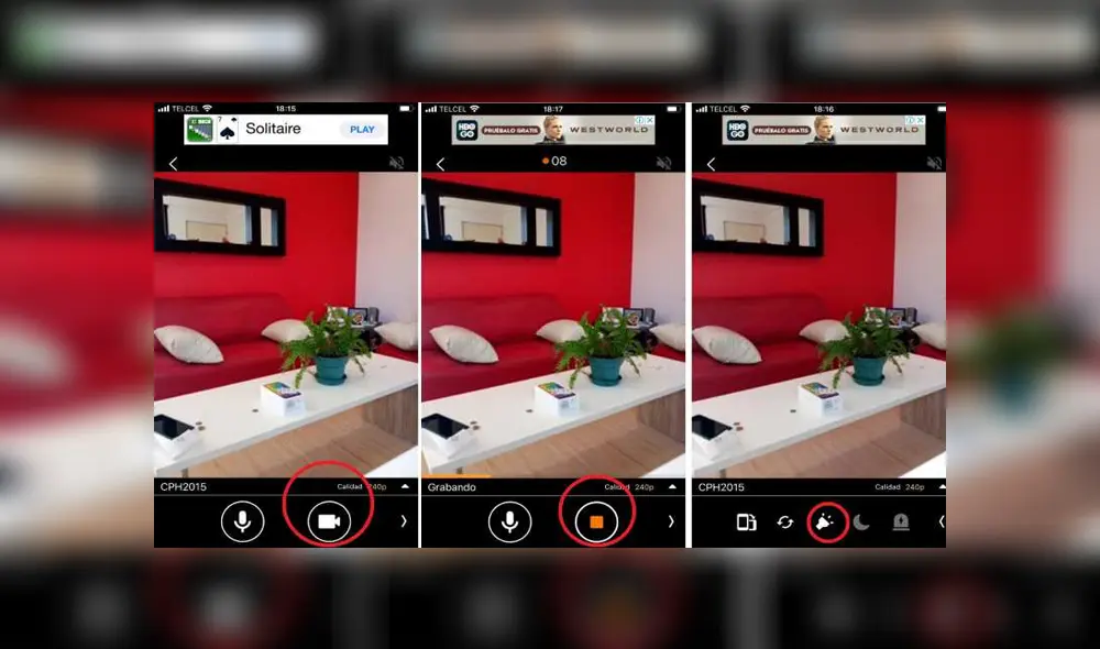 Desliza para saber cómo configurar la aplicación. Foto: Paréntesis.