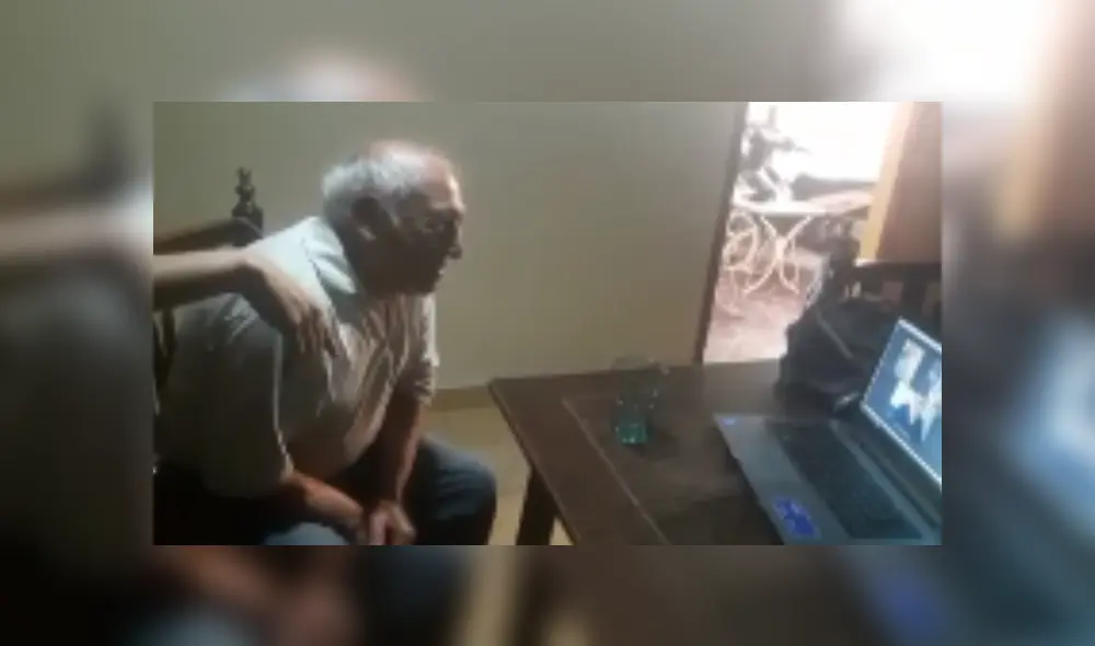 Desliza las imágenes para ver más imágenes que muestran la conmovedora reacción de este hombre. (Foto: captura / YouTube / El Tribuno)