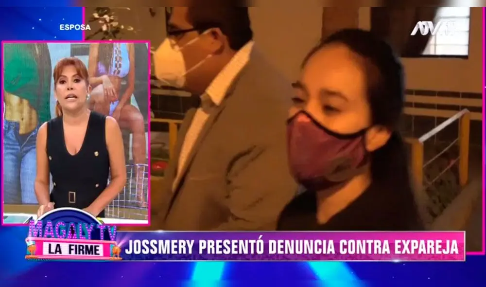 Expareja de Jossmery Toledo niega haber difundido imágenes íntimas de expolicía. Foto: captura ATV