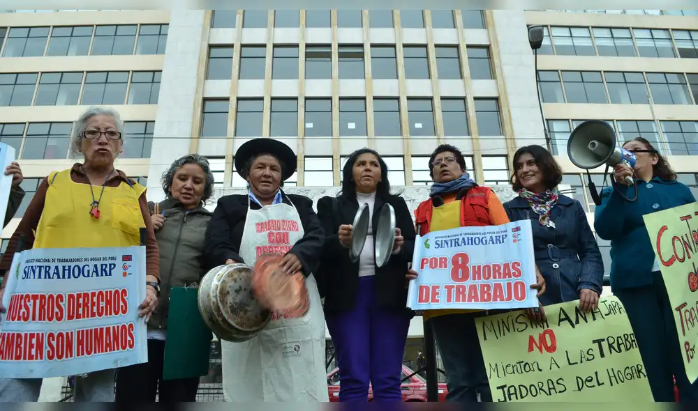 Conoce el modelo de contrato y boleta de pago para los trabajadores del hogar. Foto: Luis Centurión Gómez.