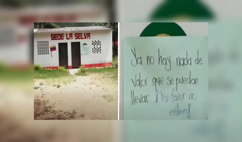 La maestra Yeini Pacheco contó que los ladrones se llevaron una computadora y dos tabletas digitales. (Foto: Caracol) La maestra Yeini Pacheco contó que los ladrones se llevaron una computadora y dos tabletas digitales. (Foto: Caracol)