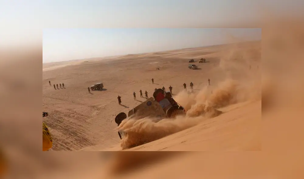 Fernando Alonso sufrió accidente en la décima etapa del Dakar.