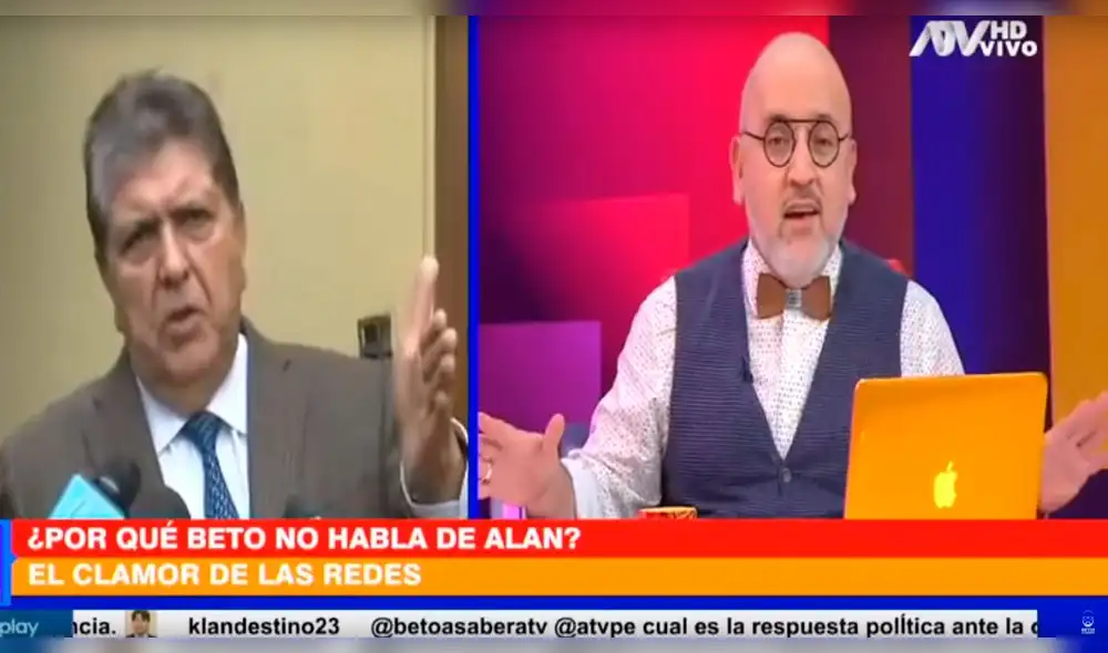 Beto Ortiz se burla de Alan García: “Me sorprende que haya sido increíblemente gil” [VIDEO]