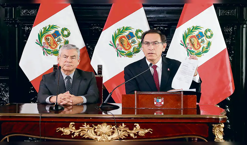 CNM: Vizcarra deja en manos del Congreso la sanción a consejeros CNM: Vizcarra deja en manos del Congreso la sanción a consejeros