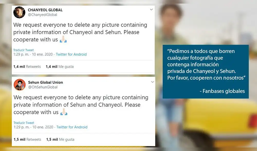 Trabajadora de aeropuerto de Vietnam tomó fotografías a los pasaportes de Chanyeol y Sehun. Luego pidió disculpas.
