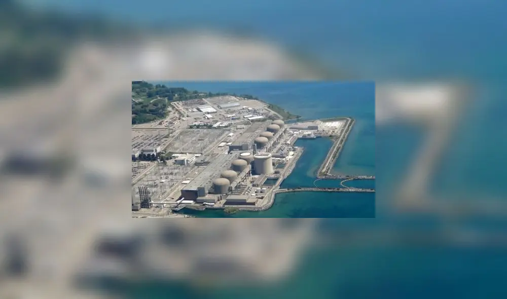 La Central Nuclear de Pickering está situada en Pickering, Ontario, Canadá. Foto: Difusión.