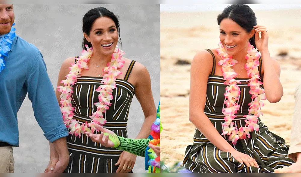 Meghan Markle enternece al presumir su pancita de embarazada [VIDEO]