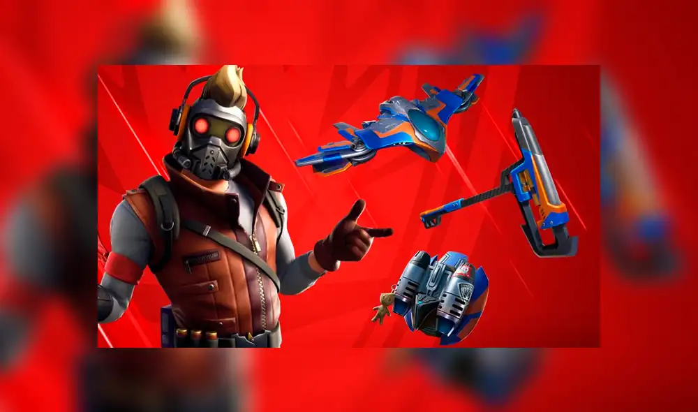 Fortnite: skin de Star Lord llega al battle royale y aquí te contamos cómo conseguirlo [VIDEO]