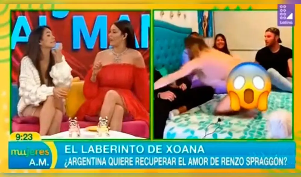 Xoana González y Jazmín Pinedo en "Mujeres al mando" Xoana González y Jazmín Pinedo en "Mujeres al mando"
