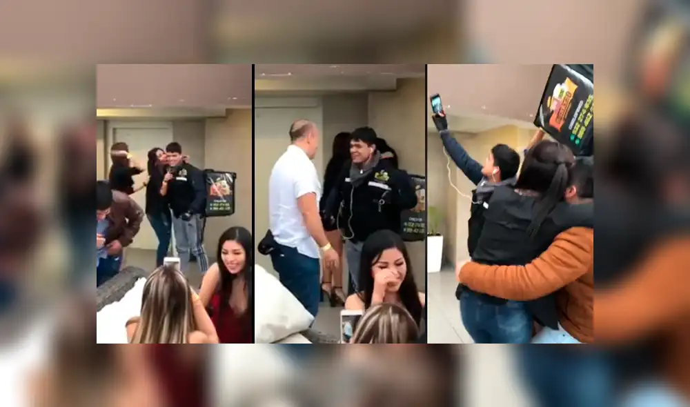 Facebook viral: repartidor peruano llega a fiesta con licor y se une a la celebración