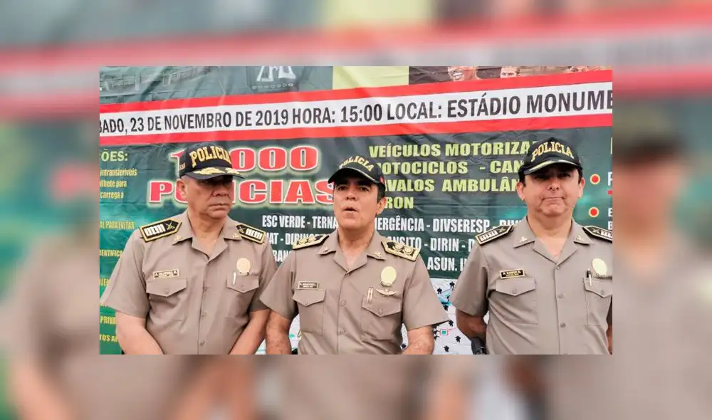 6 mil policías para la Copa Libertadores: PNP revela plan de seguridad para la final [VIDEO]