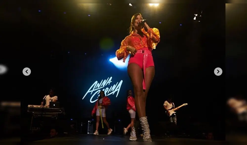 Anna Carina Copello: hijo le roba el show al interpretar “Callao” en vivo Anna Carina Copello: hijo le roba el show al interpretar “Callao” en vivo