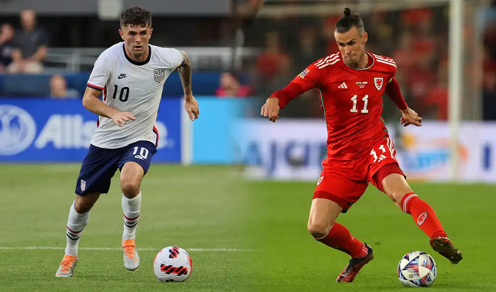 Estados Unidos vs. Gales: conoce la fecha, hora y canal para ver el partido del Mundial Qatar 2022. Foto: composición LR/AFP Estados Unidos vs. Gales: conoce la fecha, hora y canal para ver el partido del Mundial Qatar 2022. Foto: composición LR/AFP