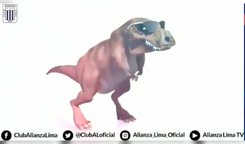 Facebook: hinchas cremas se burlan de Alianza con dinosaurio del "cállese viejo lesbiano" [VIDEO]