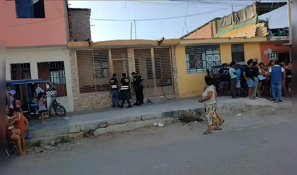 Policia investiga balacera que dejó a dos personas graves en Sullana. Foto: La República.