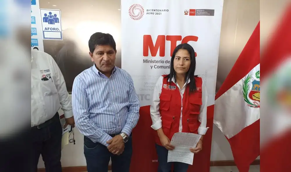 Paola Lazarte tuvo una agenda relacionada a inspección de obras en Arequipa. Foto: Wilder Pari URPI-LR