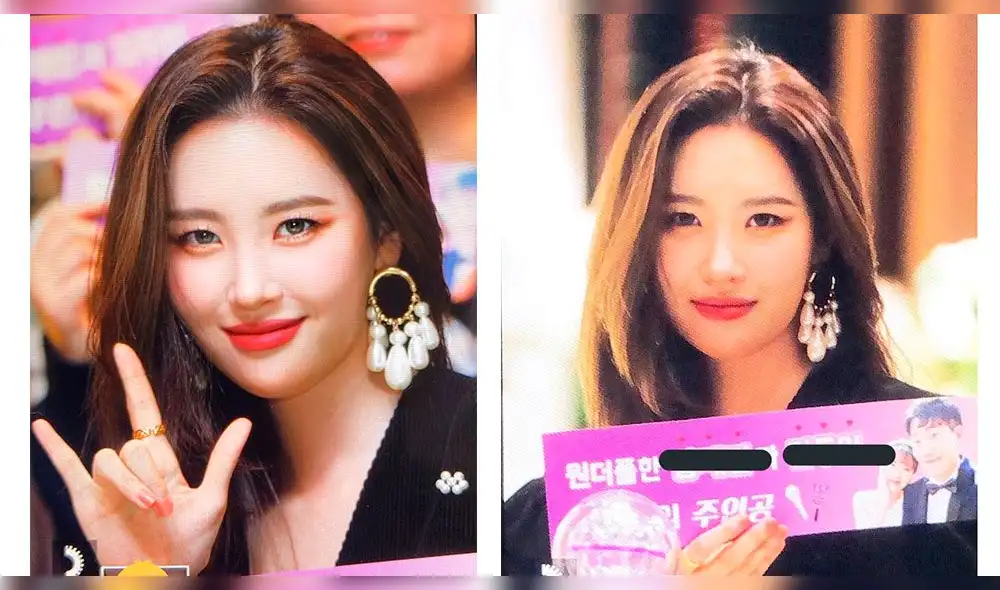 Sunmi asistió al matrimonio de dos fans que la apoyaron desde su debut.