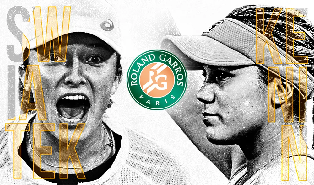 Sofia Kenin e Iga Swiatek se enfrentarán en la gran final del Abierto de Francia. Foto: Composición de Fabrizio Oviedo