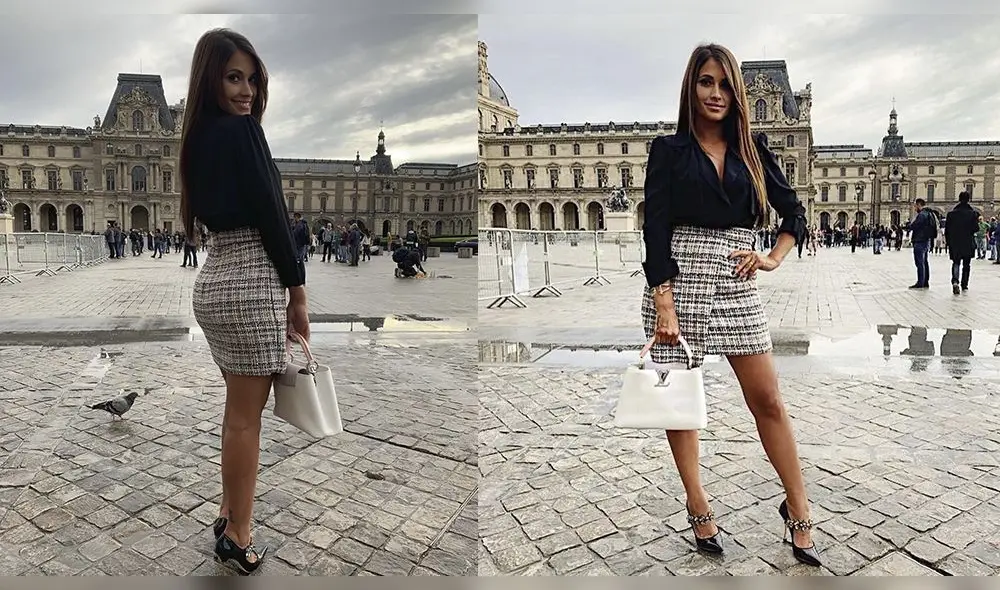Antonella Roccuzzo sorprende con minifalda durante la “Semana de la Moda de París” Antonella Roccuzzo sorprende con minifalda durante la “Semana de la Moda de París”