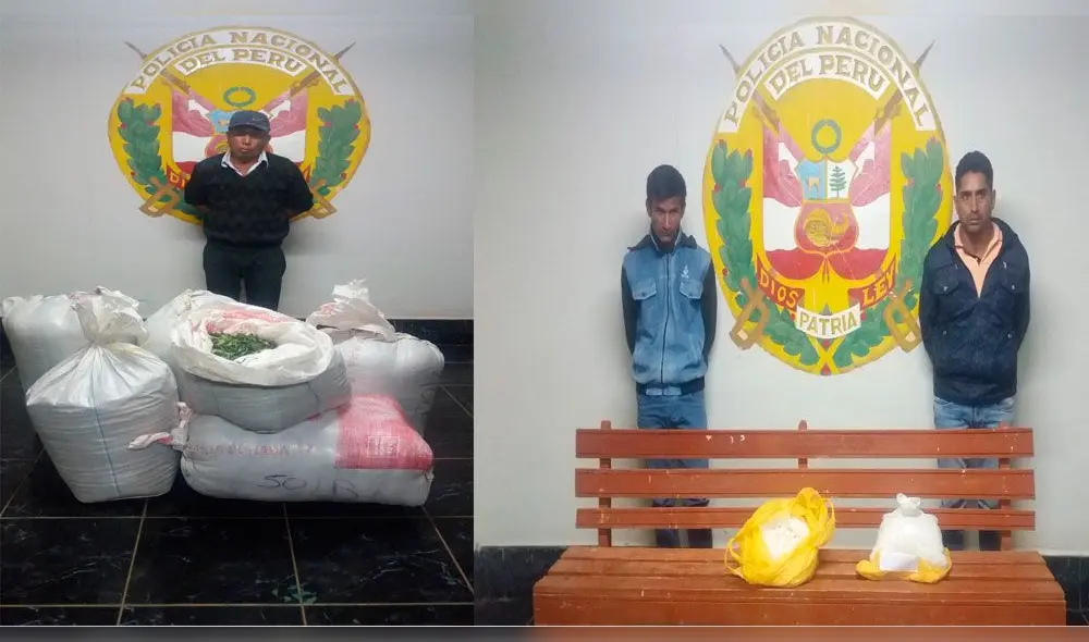 Cajamarca: intervienen a sujetos en posesión de pasta básica de cocaína Cajamarca: intervienen a sujetos en posesión de pasta básica de cocaína