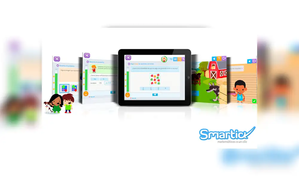 Smartick es una plataforma matemática que ayuda a los menores en su aprendizaje de forma divertida y didáctica.