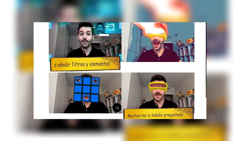 El truco puede utilizarse con cualquier aplicación que permita cambiar de cámara (Zoom, Teams, etc).