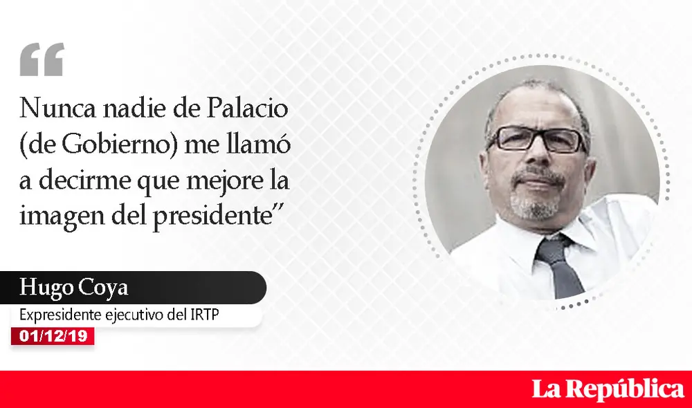 Hugo Coya: las frases que dejó el expresidente ejecutivo del IRTP tras su destitución [FOTOS]