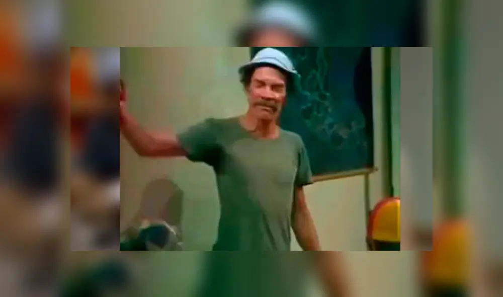 'Don Ramón' se convierte en profesor en El chavo del ocho.
