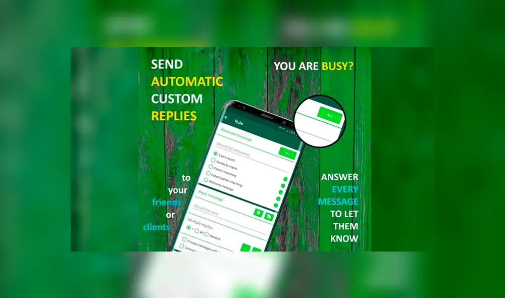 AutoResponder para WhatsApp permite programar mensajes en la cuenta personal y WhatsApp Business. AutoResponder para WhatsApp permite programar mensajes en la cuenta personal y WhatsApp Business.