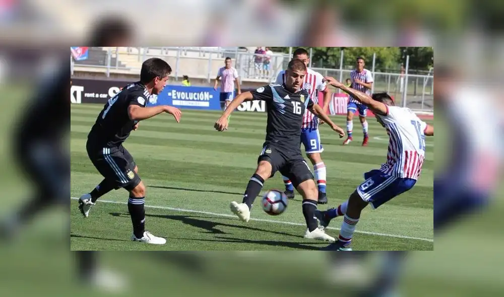 Argentina vs Paraguay Sub 20: Ñamandu pone el empate con golazo de tiro libre [VIDEO]