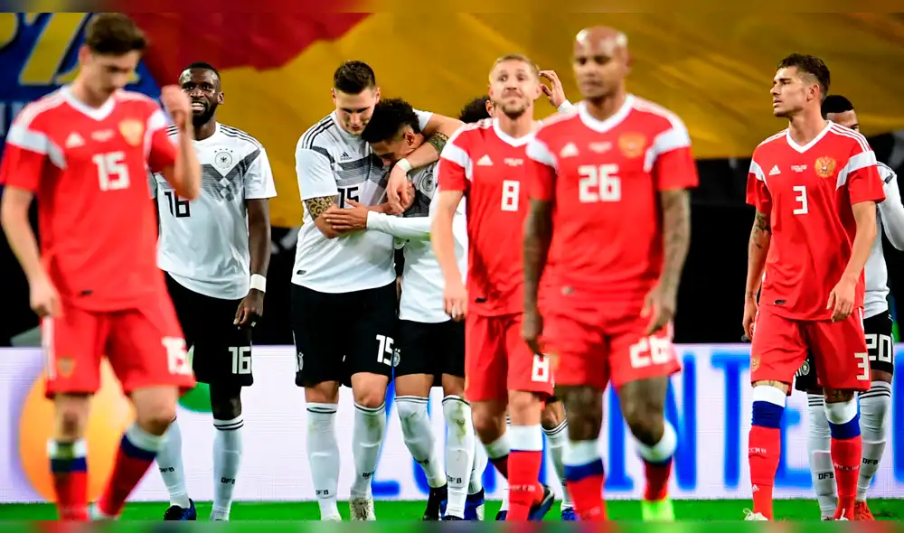 Alemania apabulló 3-0 a Rusia en un amistoso de Fecha FIFA 2018 [RESUMEN y GOLES]