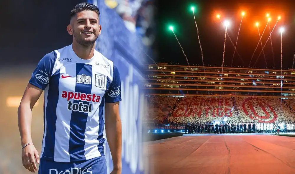 Carlos Zambrano llegó a Alianza Lima para disputar la Liga 1 y la Copa Libertadores. Foto: composición/@ClubALoficial Twitter/ @Universitario Twitter
