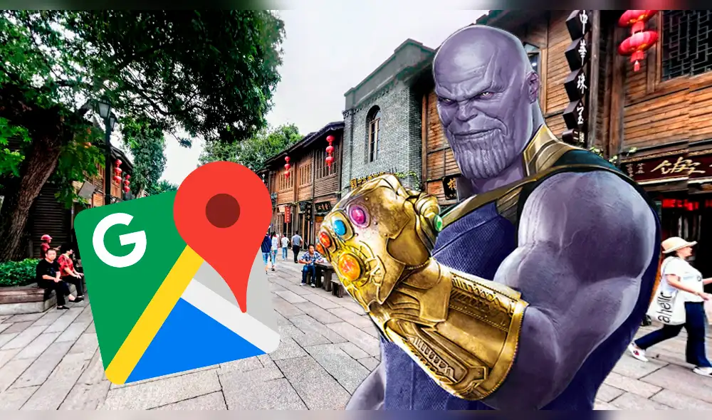 Google Maps: Thanos habría aparecido por las calles de China y sorprende a usuarios