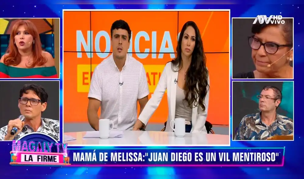 Melissa Loza quedó en ‘shock’ al ver a su madre llorando en TV