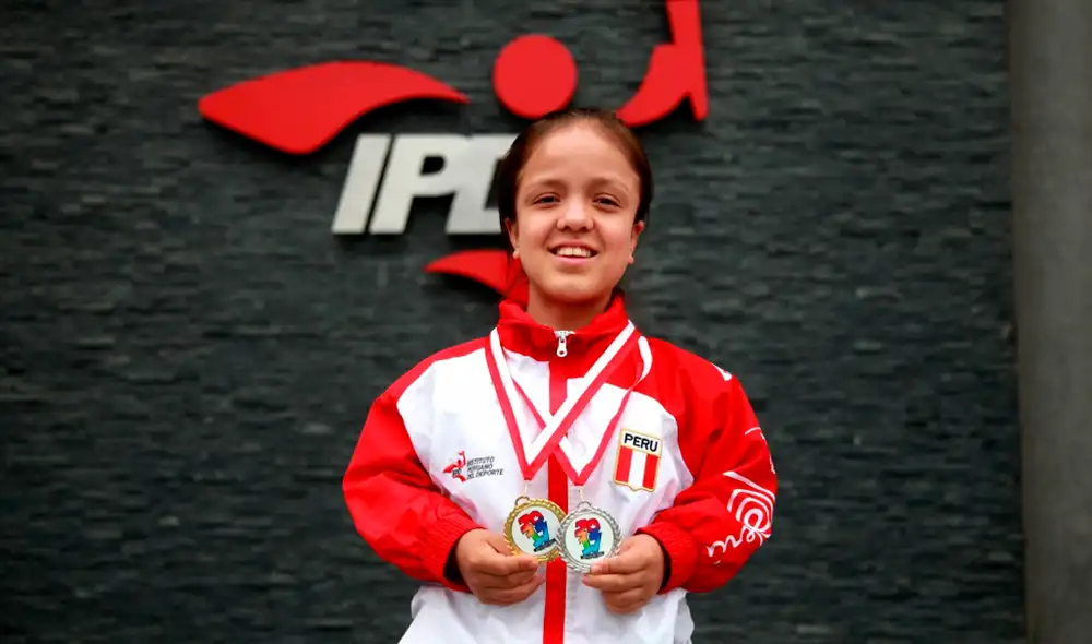Giuliana Poveda gana dos medallas de oro en Irlanda.
