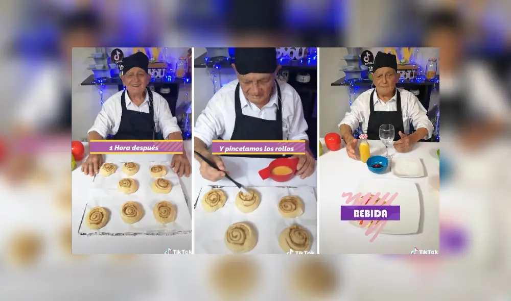 Desliza las imágenes para ver más detalles de este abuelito que es viral en TikTok.