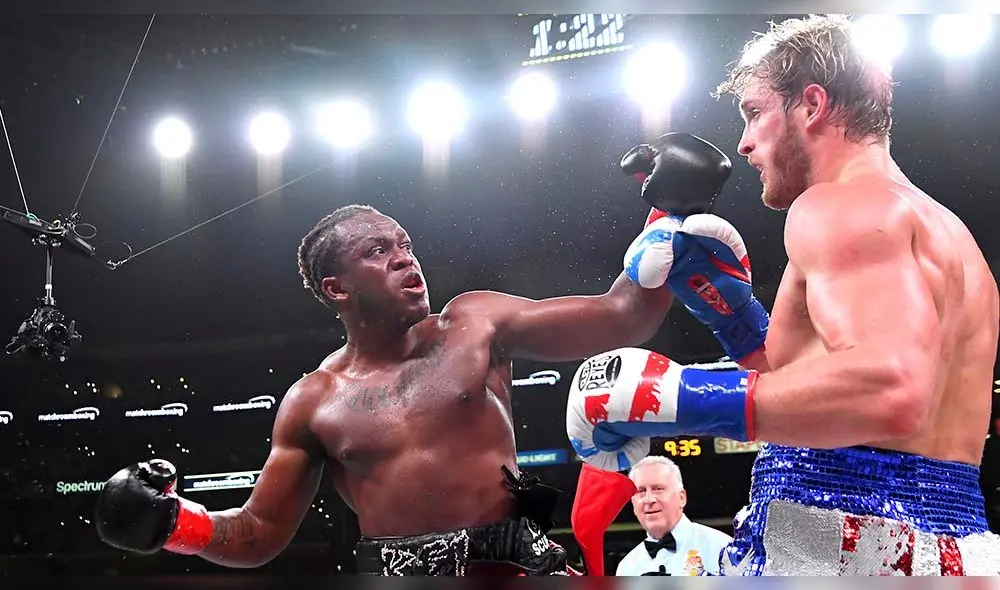 La pelea entre los youtubers Logan Paul vs KSI fue lo más esperado de la noche La pelea entre los youtubers Logan Paul vs KSI fue lo más esperado de la noche