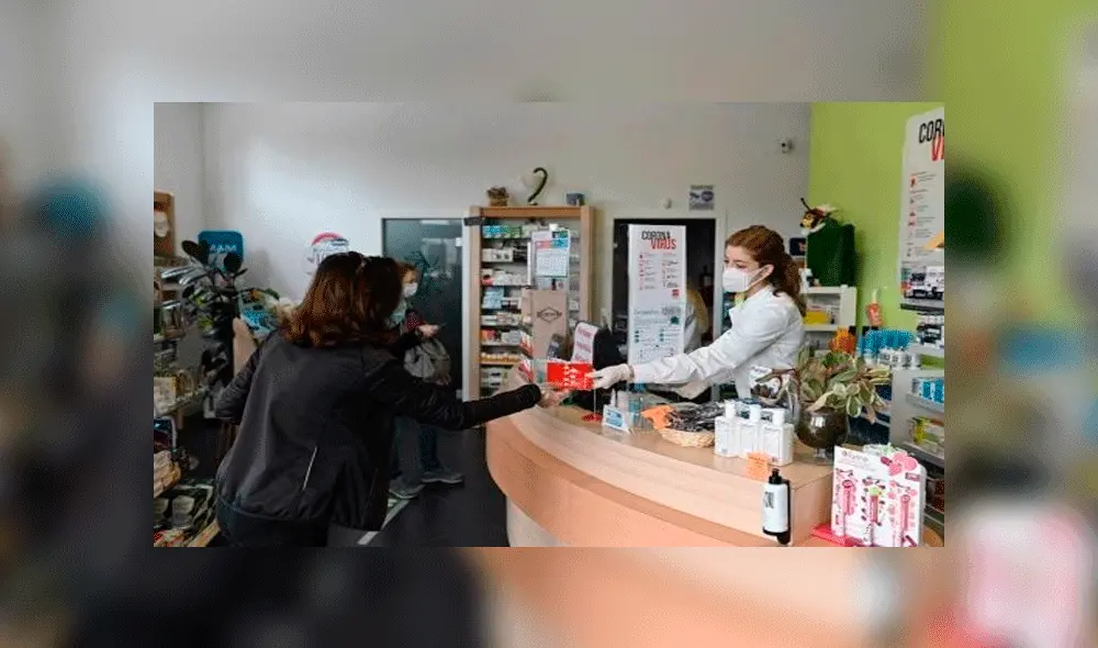 Mapa del coronavirus en España.