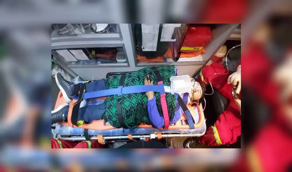 La condición médica del joven cajamarquino es reservada La condición médica del joven cajamarquino es reservada