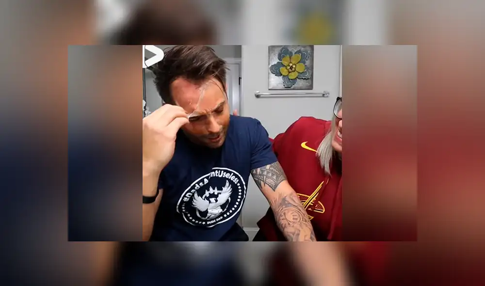 Desliza para ver las imágenes más divertidas del video que se hizo viral en Facebook.