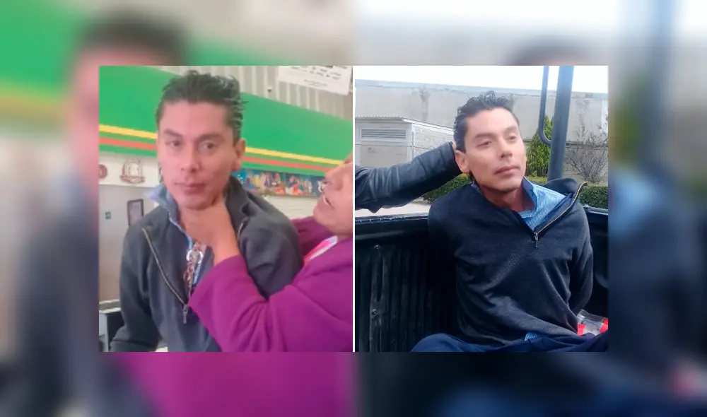 La iracunda mujer agarró por el cuello al sujeto y le exigió que se identifique tras descubrirlo acosando a su menor hija en un supermercado de México. (Foto: Captura) La iracunda mujer agarró por el cuello al sujeto y le exigió que se identifique tras descubrirlo acosando a su menor hija en un supermercado de México. (Foto: Captura)