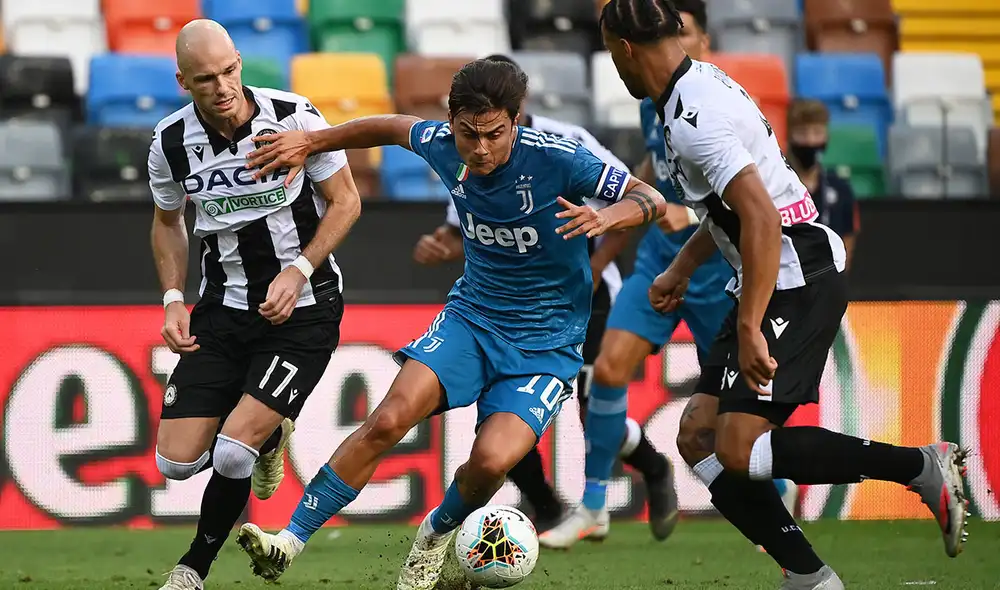 Juventus y Udinese juegan este domingo por la jornada 15 de la Serie A de Italia. Foto: AFP Juventus y Udinese juegan este domingo por la jornada 15 de la Serie A de Italia. Foto: AFP