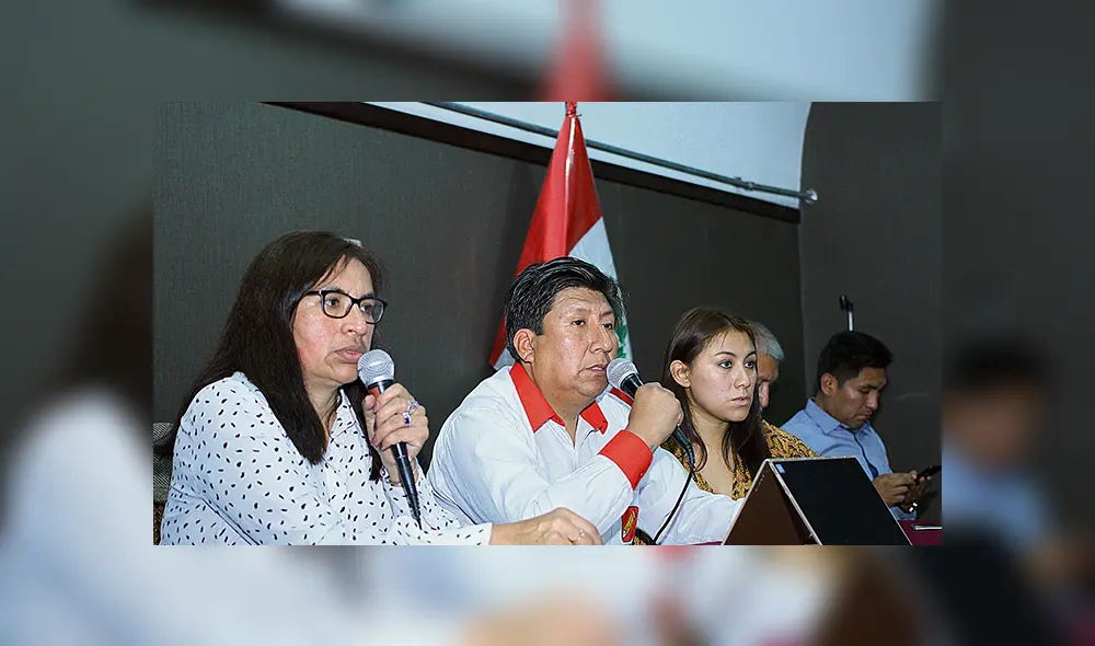 Familia. Waldemar Cerrón, hermano de Vladimir Cerrón, en la dirigencia de Perú Libre.