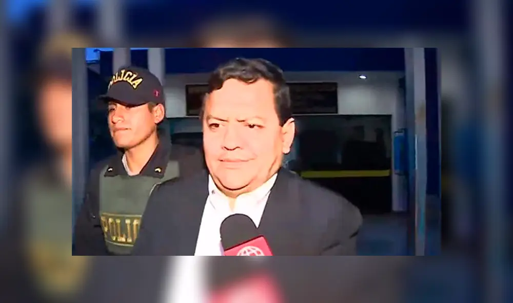 Excongresista. Gustavo Pachecho, fue arrestado por provocar accidente e intentar fugarse. Foto: Captura Excongresista. Gustavo Pachecho, fue arrestado por provocar accidente e intentar fugarse. Foto: Captura