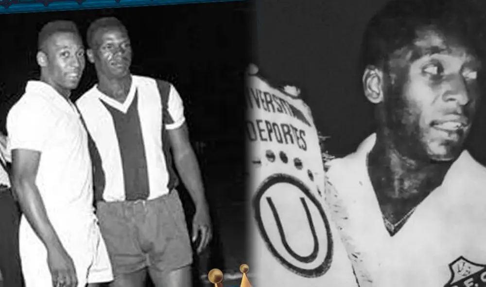 Pelé enfrentó a Alianza Lima y Universitario en distintos años y salió victorioso en casi todos. Foto: composición La República/Alianza Lima/Universitario
