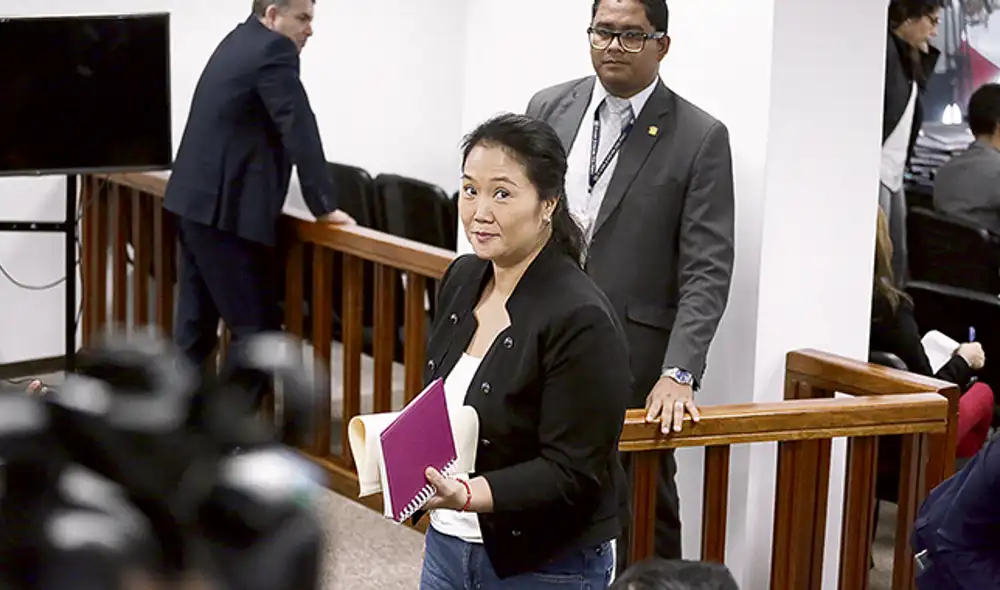 Caso. Nueva investigación a Keiko Fujimori es por testimonios de Antonio Camayo y Daniel Salaverry que la vinculan al exjuez César Hinostroza para pedirle que la 'ayude' en sus procesos. (Foto: Michael Ramón)