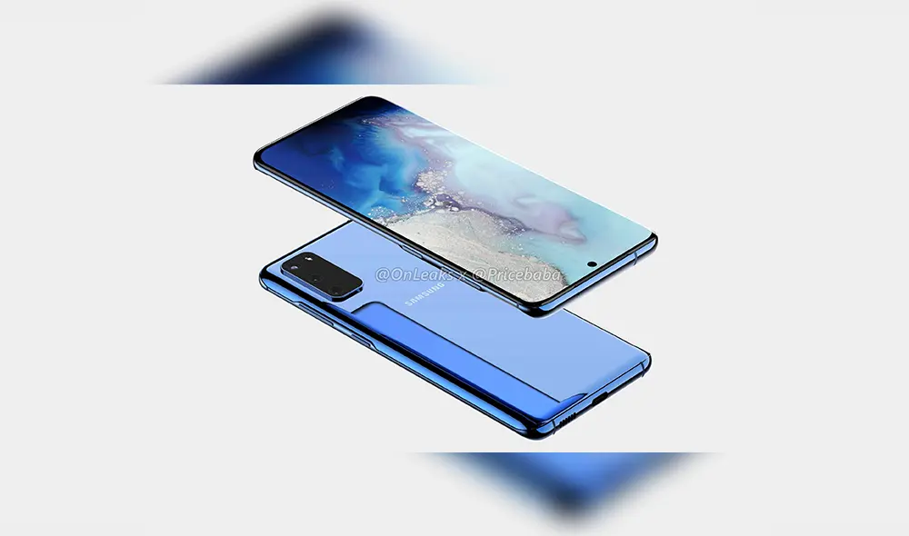 Diseño revelado del próximo Samsung Galaxy S11e.