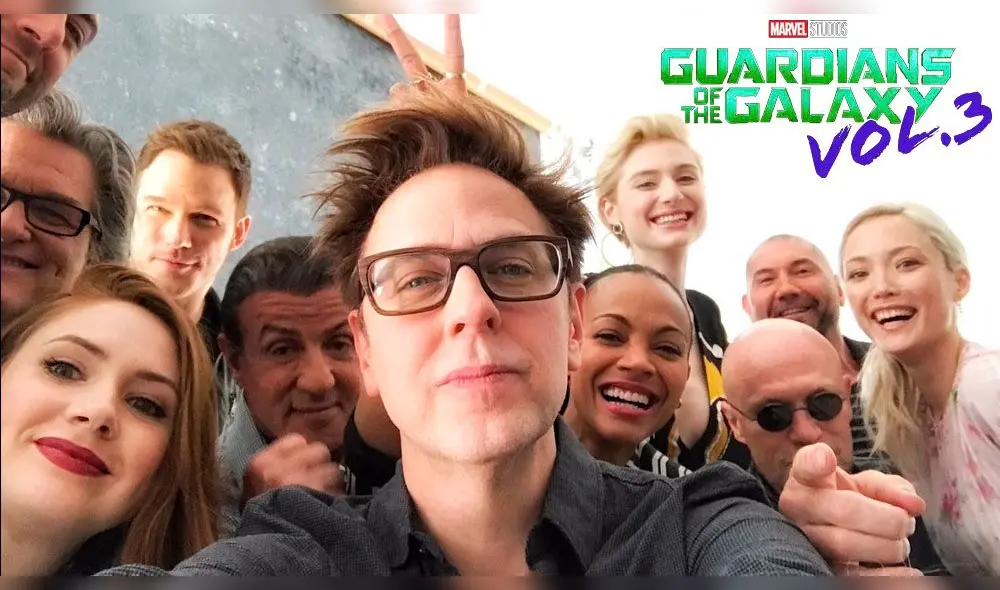 James Gunn: tras su regreso el elenco de Guardianes de la Galaxia se pronuncian James Gunn: tras su regreso el elenco de Guardianes de la Galaxia se pronuncian