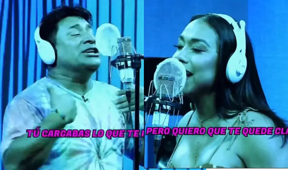 Dayanita y Danny Rosales crean parodia de shakira fiel a su estilo. Foto: composición LR/ captura de ATV