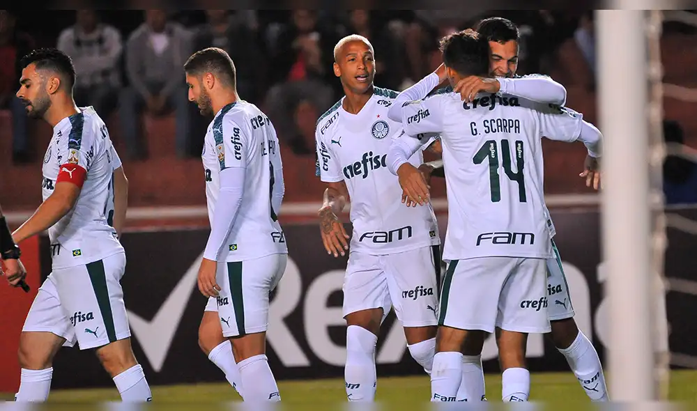 Melgar vs Palmeiras: Gustavo Gómez cabeceó libre y anotó el primer gol [VIDEO]